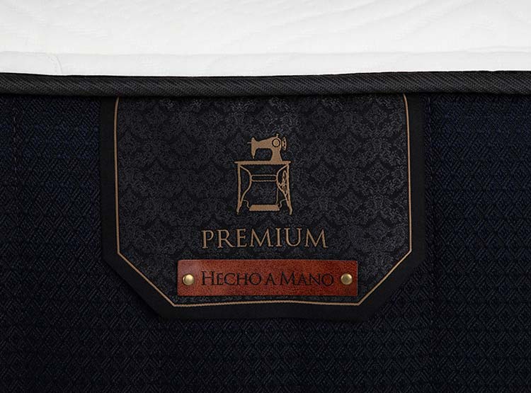 JUEGO DE DORMITORIO CIC CAMA EUROPEA PREMIUM BD 2 PLAZAS + RESPALDO MUNICH OLIVO - 7