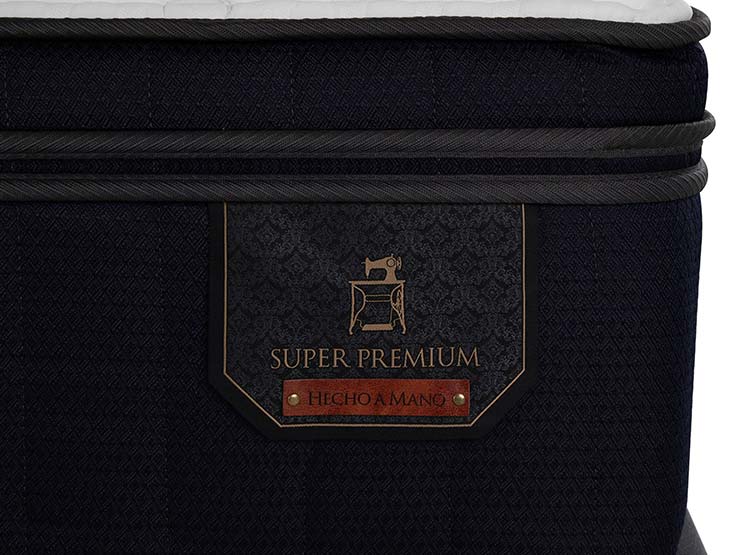 JUEGO DE DORMITORIO CIC CAMA EUROPEA SUPER PREMIUM BD 2 PLAZAS + RESPALDO MUNICH OLIVO - 6
