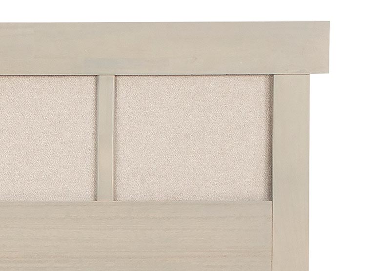 JUEGO DE DORMITORIO CIC CAMA EUROPEA GREEN SLEEP BD 2 PLAZAS + RESPALDO DUBLIN ALPINO - 5