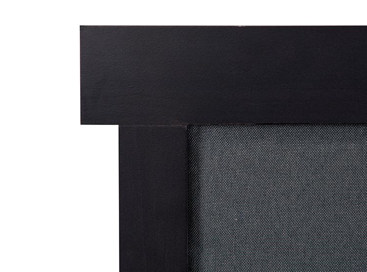 JUEGO DE DORMITORIO CIC CAMA EUROPEA GREEN SLEEP BD 2 PLAZAS + RESPALDO DUBLIN NEGRO - 5