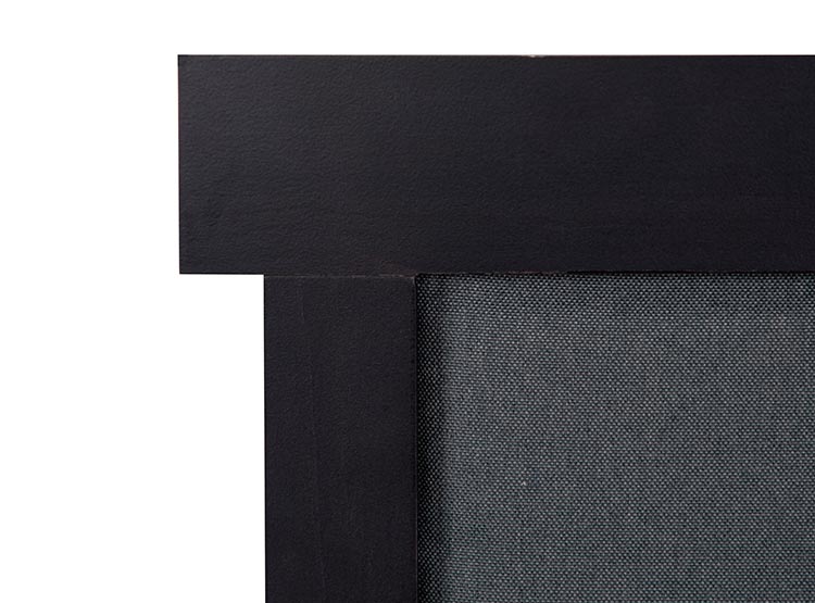 JUEGO DE DORMITORIO CIC CAMA EUROPEA ORTOPEDIC KING + RESPALDO DUBLIN NEGRO - 4