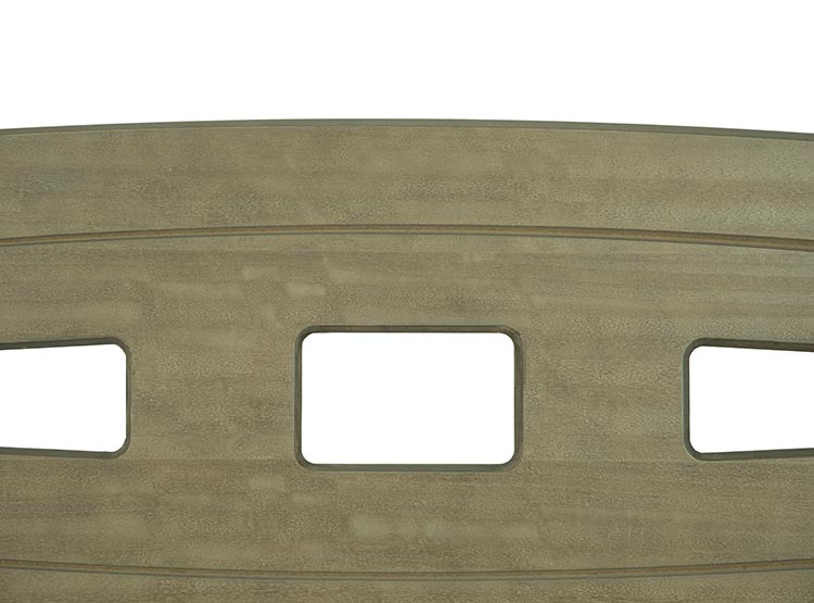 JUEGO DE DORMITORIO CIC CAMA EUROPEA PREMIUM BD 2 PLAZAS + RESPALDO GALES OLIVO - 4