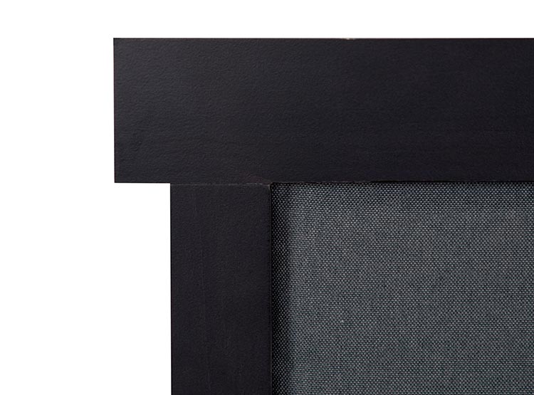JUEGO DE DORMITORIO CIC CAMA EUROPEA SMART 1 PLAZA + RESPALDO DUBLIN NEGRO - 5