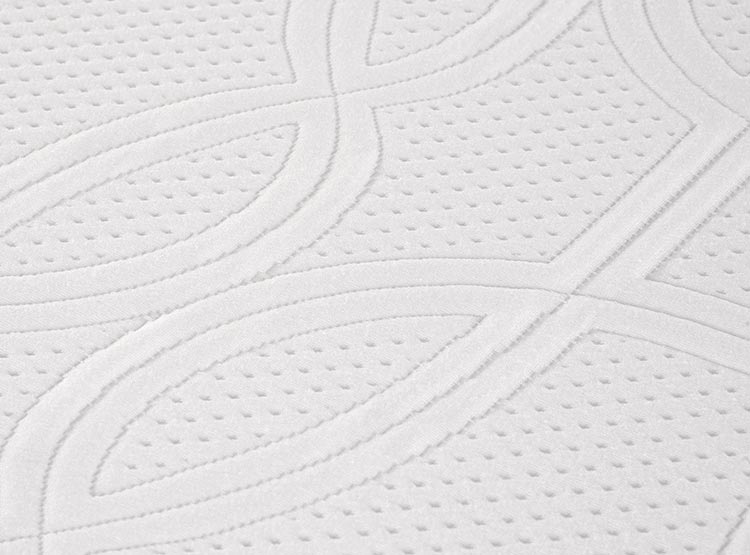 JUEGO DE DORMITORIO CIC CAMA EUROPEA BALANCE KING + RESPALDO DUBLIN MOSTAZA - 4