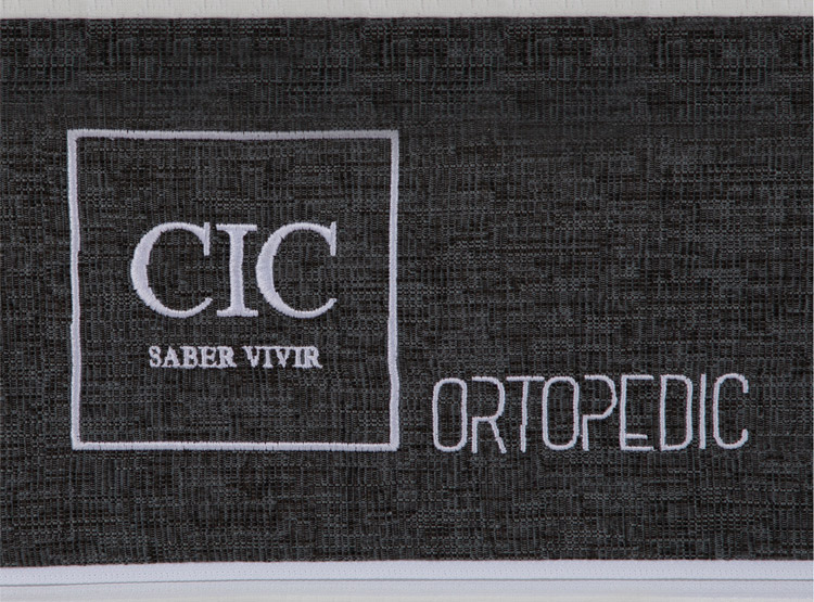JUEGO DE DORMITORIO CIC CAMA EUROPEA ORTOPEDIC 1.5 PLAZAS + RESPALDO DUBLIN MOSTAZA - 5