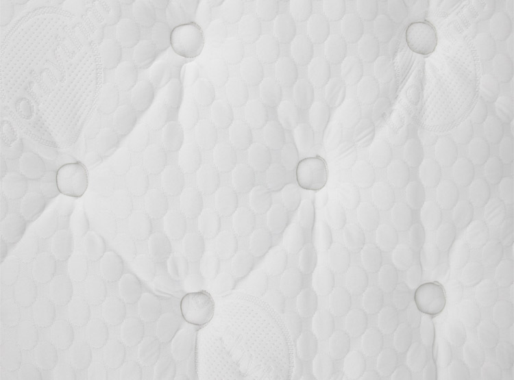 JUEGO DE DORMITORIO CIC CAMA EUROPEA SUPER PREMIUM BD 2 PLAZAS + RESPALDO TORINO NEGRO - 9