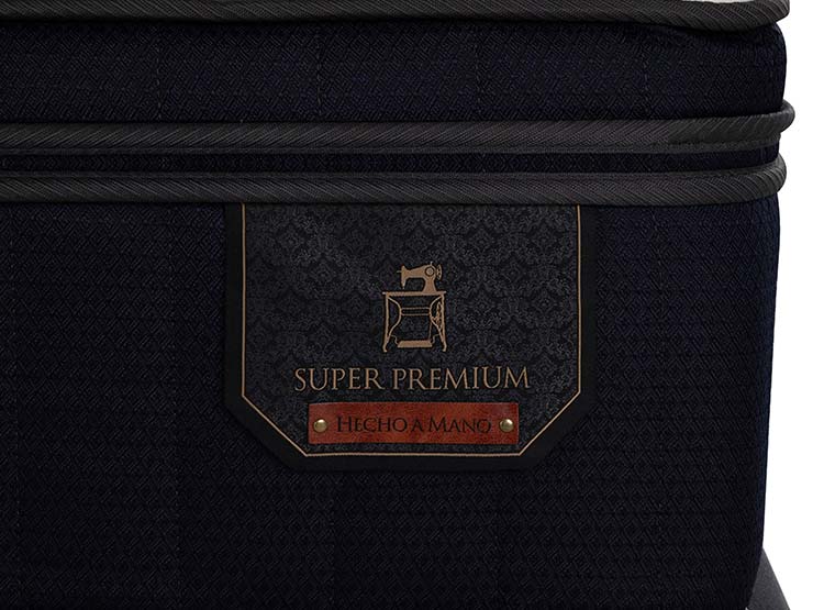 JUEGO DE DORMITORIO CIC CAMA EUROPEA SUPER PREMIUM KING + RESPALDO DUBLIN OLIVO - 7