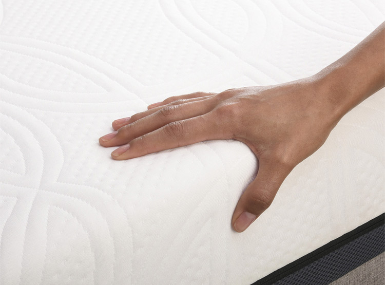 JUEGO DE DORMITORIO CIC CAMA EUROPEA BALANCE KING + RESPALDO TORINO OLIVO - 6