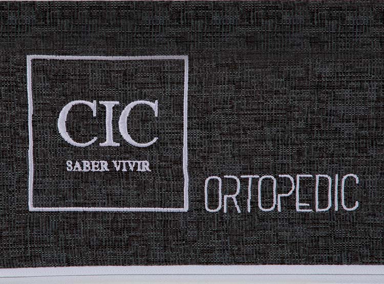 JUEGO DE DORMITORIO CIC CAMA EUROPEA ORTOPEDIC BD 2 PLAZAS + RESPALDO MILAN MOSTAZA - 6