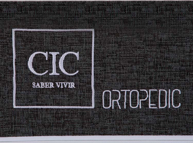 JUEGO DE DORMITORIO CIC CAMA EUROPEA ORTOPEDIC BN 2 PLAZAS + RESPALDO MILAN MOSTAZA - 6