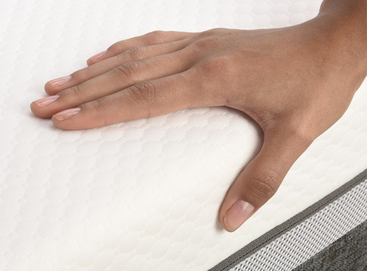 JUEGO DE DORMITORIO CIC CAMA EUROPEA ORTOPEDIC ADVANCE BN 2 PLAZAS + RESPALDO MILAN OLIVO - 7