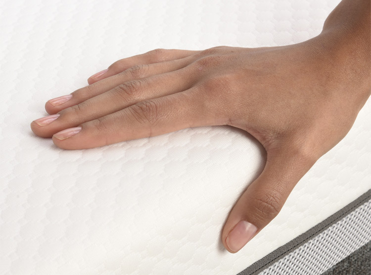 JUEGO DE DORMITORIO CIC CAMA EUROPEA ORTOPEDIC ADVANCE KING + RESPALDO MILAN OLIVO - 6