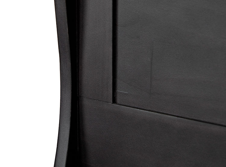 JUEGO DE DORMITORIO CIC CAMA EUROPEA BEE COMFORT BD 2 PLAZAS + RESPALDO MIRO NEGRO - 5