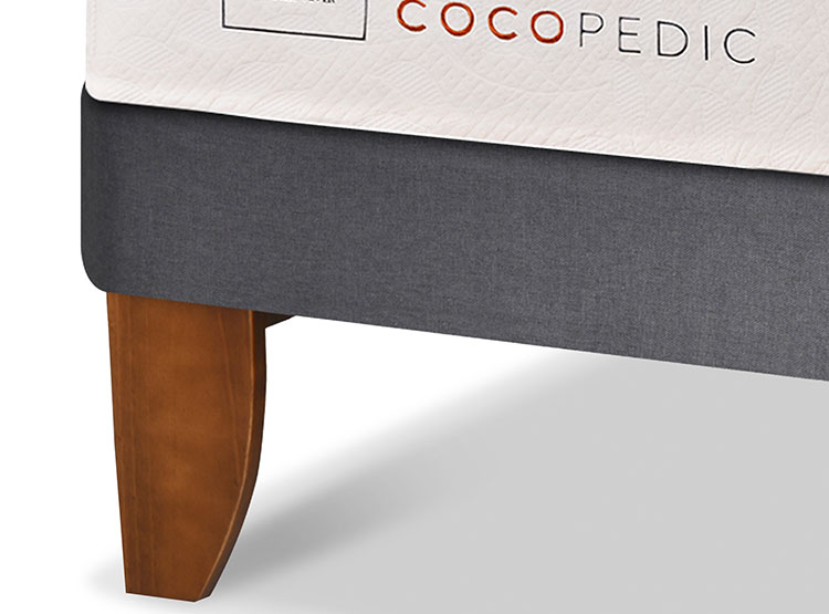 JUEGO DE DORMITORIO CIC CAMA EUROPEA COCOPEDIC BD 2 PLAZAS + RESPALDO MIRO ALPINO - 9