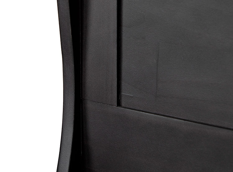JUEGO DE DORMITORIO CIC CAMA EUROPEA PREMIUM BD 2 PLAZAS + RESPALDO MIRO NEGRO - 5