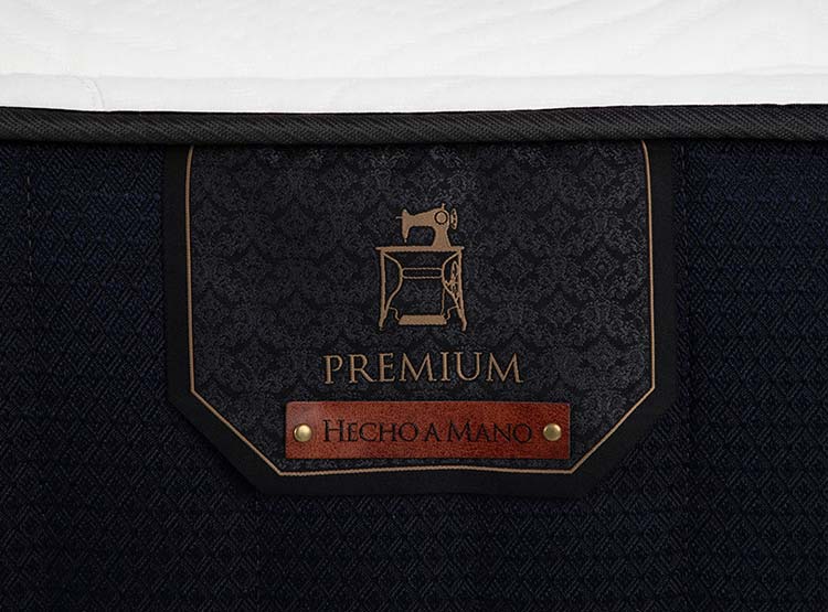 JUEGO DE DORMITORIO CIC CAMA EUROPEA PREMIUM KING + RESPALDO MIRO ALPINO - 7