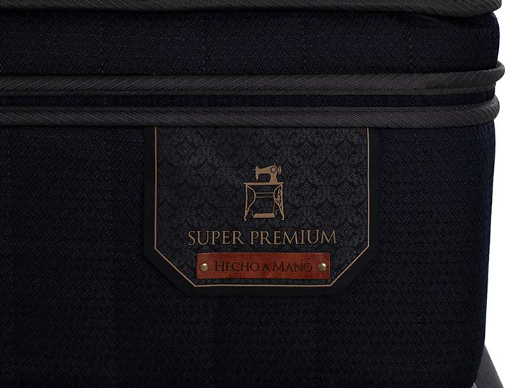 JUEGO DE DORMITORIO CIC CAMA EUROPEA SUPER PREMIUM BD 2 PLAZAS + RESPALDO MILAN OLIVO - 6