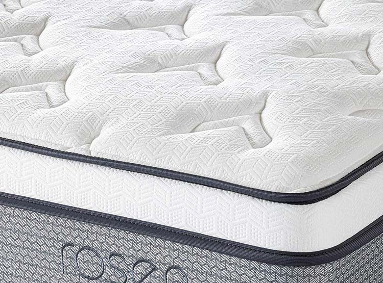 JUEGO DE DORMITORIO ROSEN CAMA EUROPEA INDIE PM 1.5 PLAZAS + RESPALDO FERRARA GRIS - 6