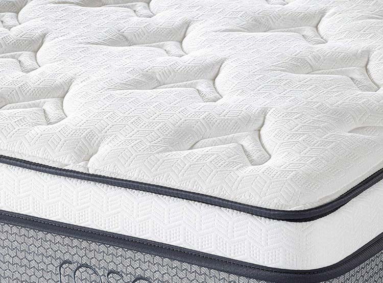 JUEGO DE DORMITORIO ROSEN CAMA EUROPEA INDIE PM BD 2 PLAZAS + SET FERRARA GRIS - 6
