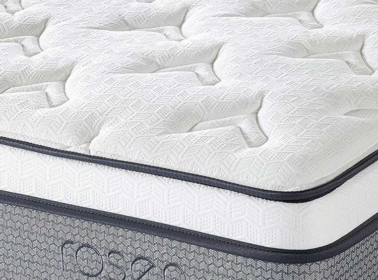 JUEGO DE DORMITORIO ROSEN CAMA EUROPEA INDIE PM BN 2 PLAZAS + RESPALDO RACHEL GRIS - 6