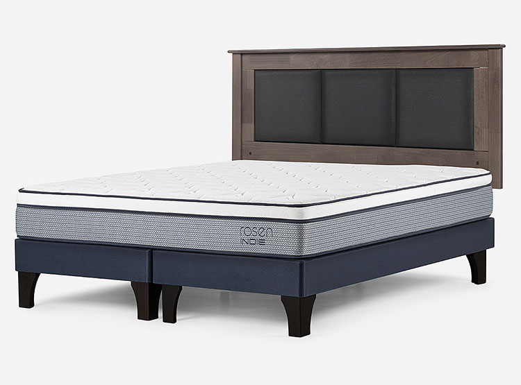 CAMA EUROPEA ROSEN INDIE PM KING + RESPALDO RACHEL GRIS - 2
