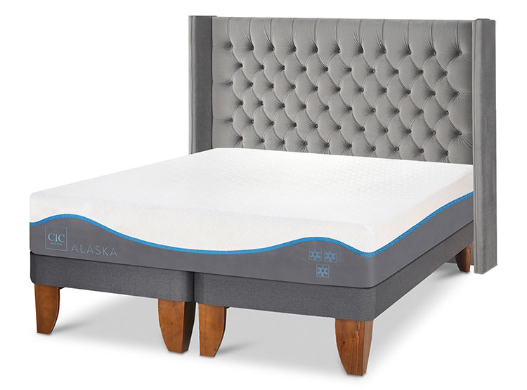 CAMA EUROPEA CIC ALASKA KING + RESPALDO SESIA - 2