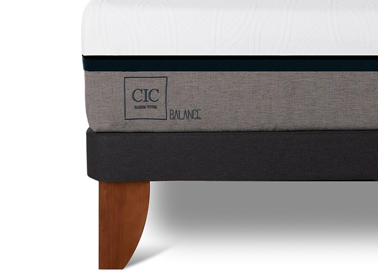 JUEGO DE DORMITORIO CIC CAMA EUROPEA BALANCE BD 2 PLAZAS + RESPALDO EBRO - 7