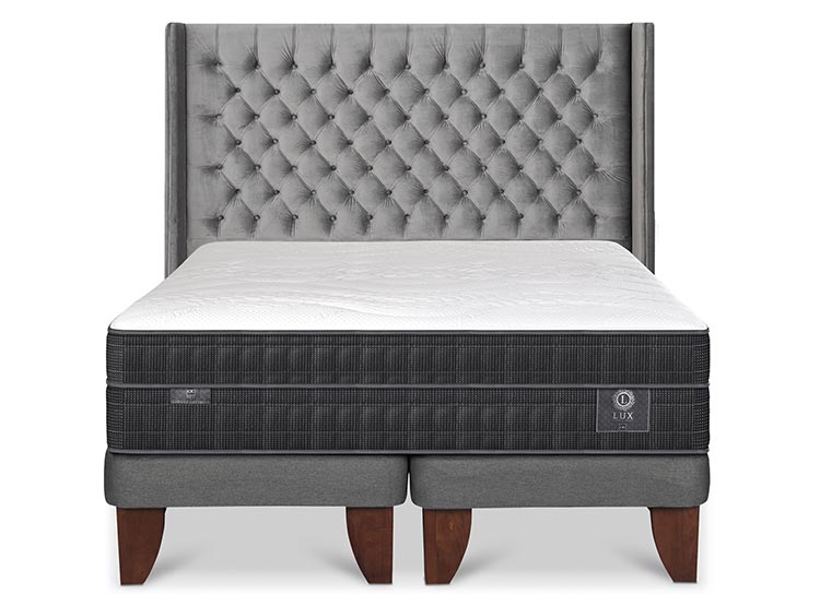 CAMA EUROPEA CIC LUX KING + RESPALDO SESIA - 1