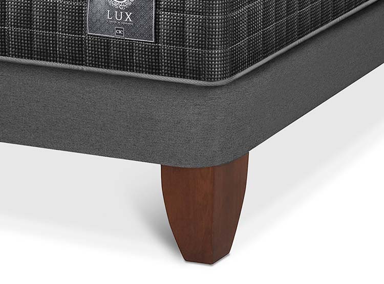 JUEGO DE DORMITORIO CIC CAMA EUROPEA LUX SÚPER KING + RESPALDO PANARO - 9