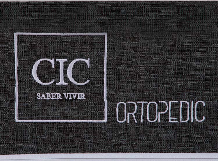 JUEGO DE DORMITORIO CIC CAMA EUROPEA ORTOPEDIC KING + RESPALDO SILE - 7