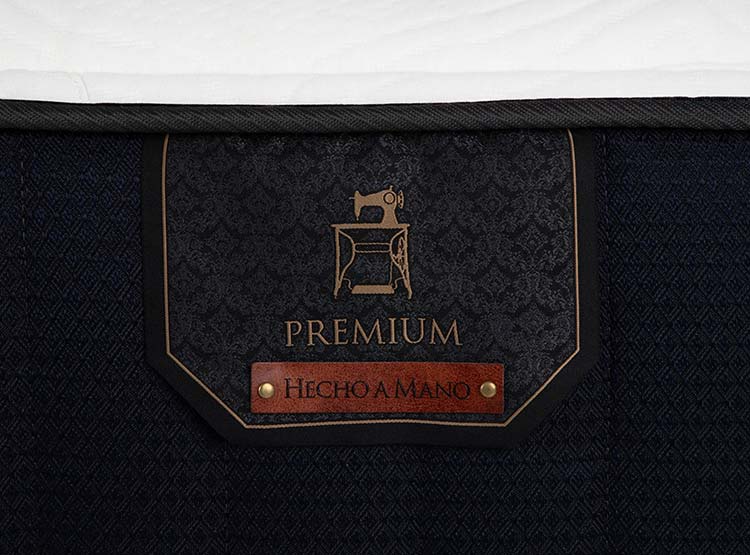 JUEGO DE DORMITORIO CIC CAMA EUROPEA PREMIUM KING + RESPALDO PANARO - 8