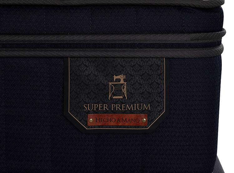 JUEGO DE DORMITORIO CIC CAMA EUROPEA SUPER PREMIUM SÚPER KING + RESPALDO SESIA - 7
