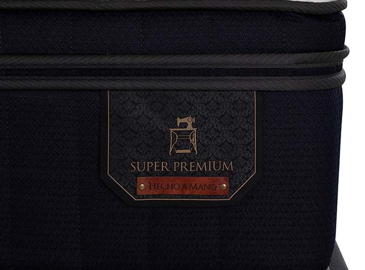 JUEGO DE DORMITORIO CIC CAMA EUROPEA SUPER PREMIUM SÚPER KING + RESPALDO TIBER - 6