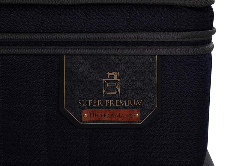JUEGO DE DORMITORIO CIC CAMA EUROPEA SUPER PREMIUM BD 2 PLAZAS + RESPALDO PANARO - 7