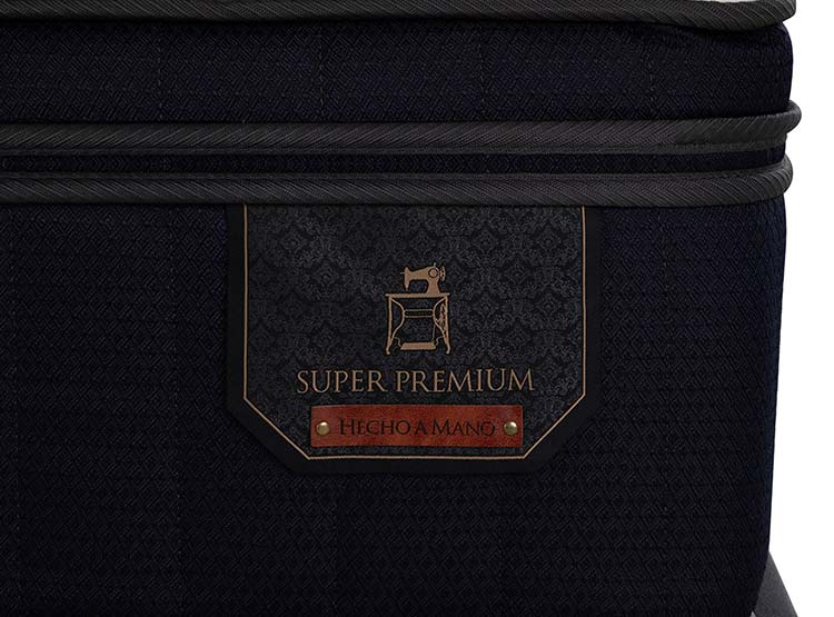JUEGO DE DORMITORIO CIC CAMA EUROPEA SUPER PREMIUM BD 2 PLAZAS + RESPALDO TIBER - 6