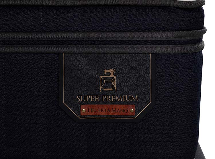 JUEGO DE DORMITORIO CIC CAMA EUROPEA SUPER PREMIUM KING + RESPALDO SILE - 7