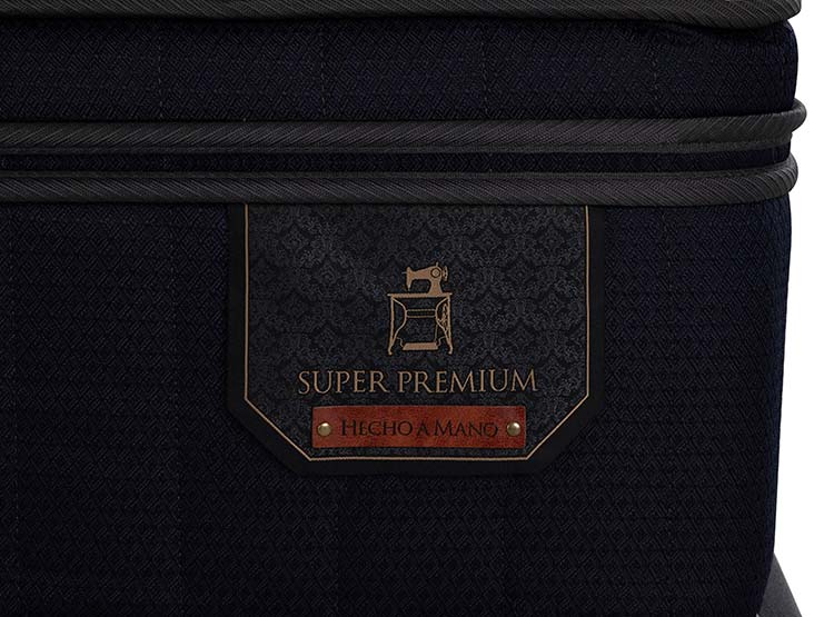 JUEGO DE DORMITORIO CIC CAMA EUROPEA SUPER PREMIUM BD 2 PLAZAS + RESPALDO EBRO - 6