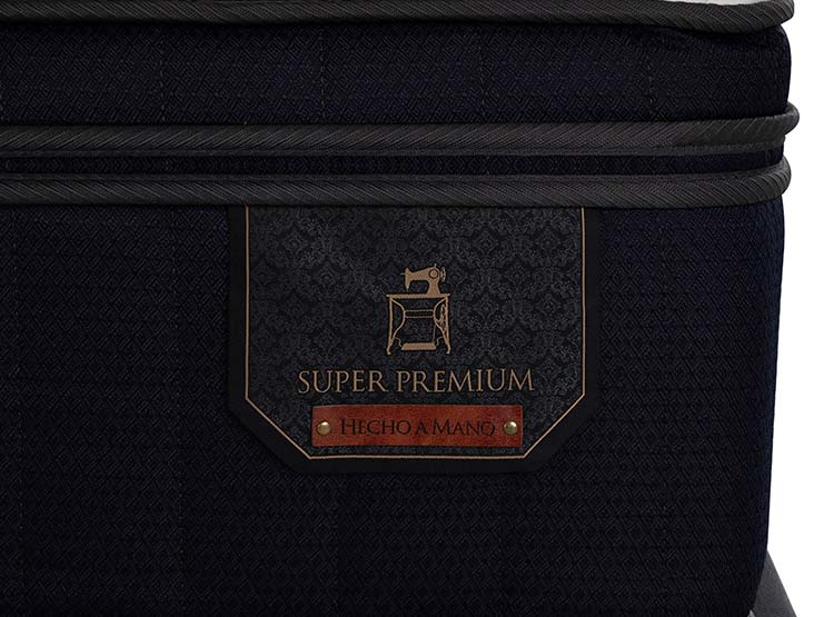 JUEGO DE DORMITORIO CIC CAMA EUROPEA SUPER PREMIUM BD 2 PLAZAS + RESPALDO SILE - 8