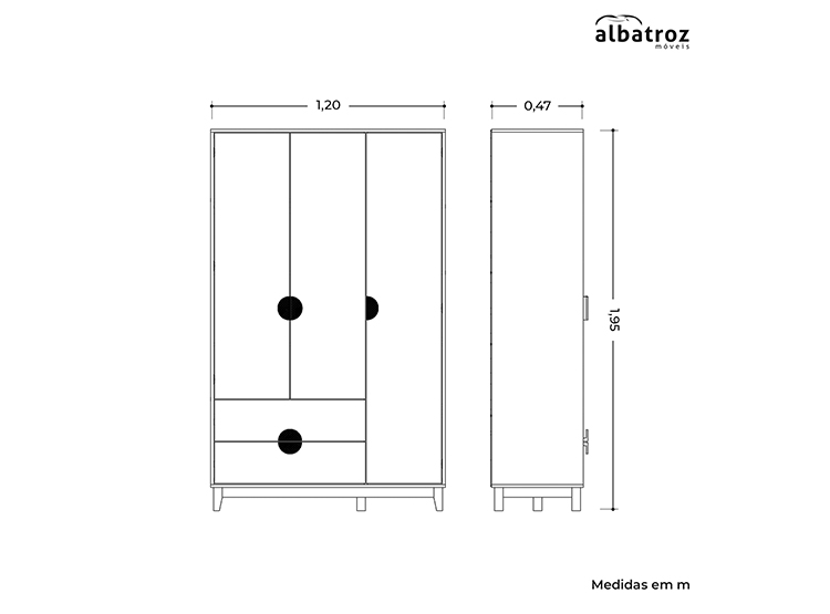 CLOSET VEKKA HOME IPE SALVIA 3P 2C - 4