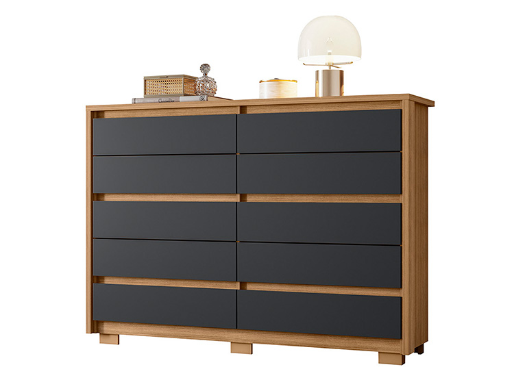 CÓMODA VEKKA HOME DUETO GREY 10C - 2