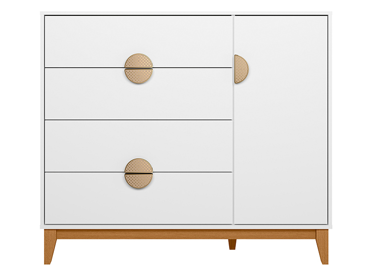 CÓMODA VEKKA HOME IPE LIGHT 1P 4C - 1