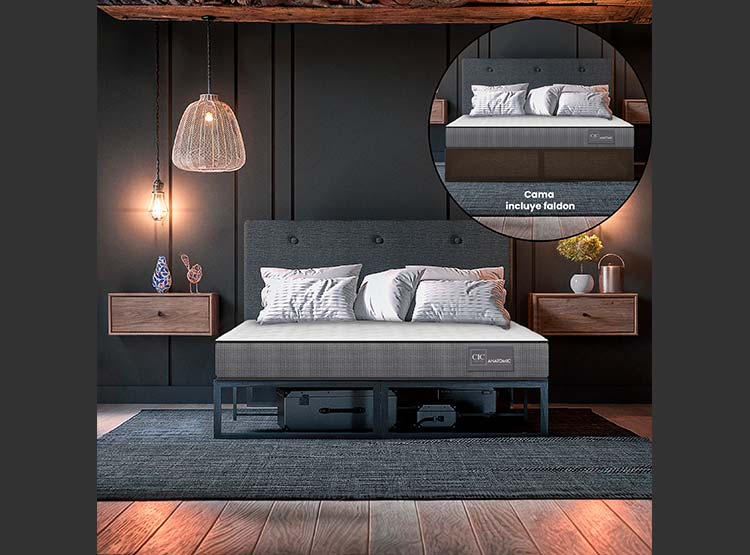 CAMA EUROPEA CIC IRON SMART ANATOMIC 2PL - 8