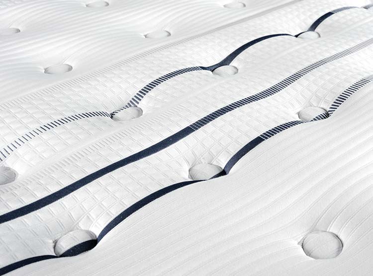 CAMA SERTA BGN PERFECT SLEEPER B/D 2 PL + RESPALDO TIGN GRIS - 6