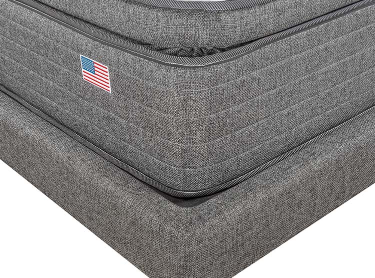 CAMA SERTA LNT PERFECT SLEEPER B/D 2 PL + RESPALDO TIBET GRIS - 7
