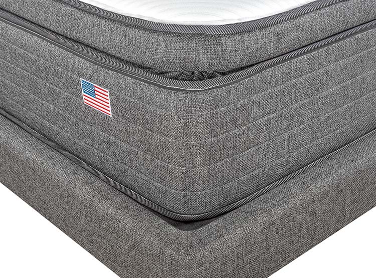 CAMA SERTA LNT PERFECT SLEEPER B/D 2 PL + RESPALDO TIGN GRIS - 7