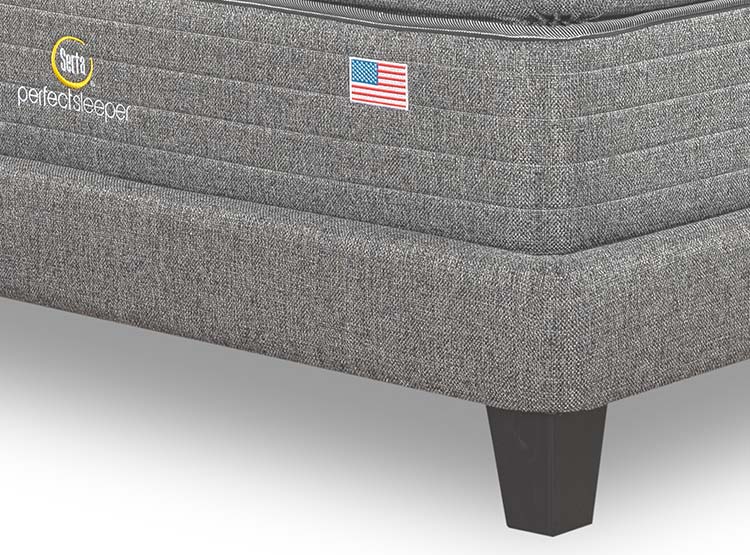 CAMA SERTA LNT PERFECT SLEEPER B/D 2 KING + RESPALDO TIBET GRIS - 6