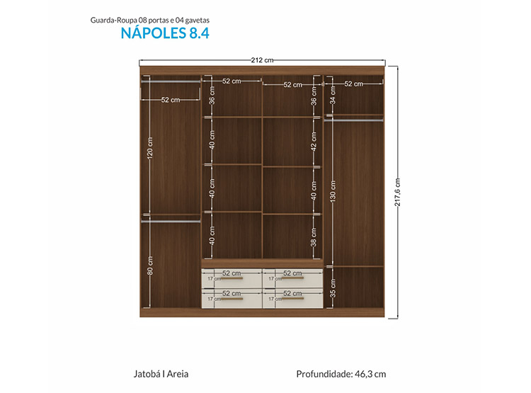 CLOSET ALTAVISION NAPOLES 8.4 8P 4C - 3