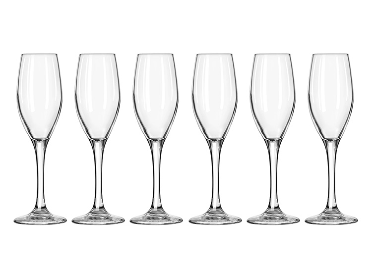 SET 6 COPAS LIBBEY PERCEPTION FLUTE - 1
