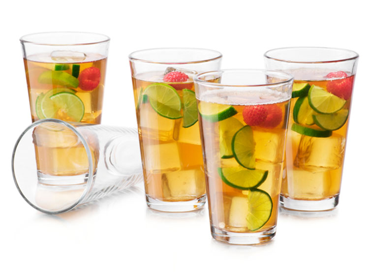 SET 6 VASOS LIBBEY CAVANA HB VIDRIO TRANSPARENTE - 2