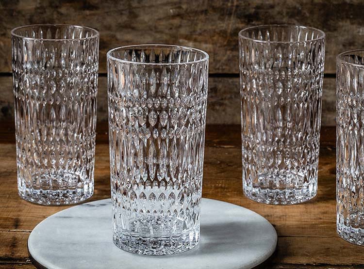 SET 4 VASOS NACHTMANN ETHNO LONGDRINK TRANSPARENTE - 3